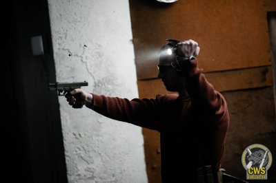 Pištoľ 7 <br /> Streľba pri zhoršených svetelných podmienkach - úroveň 1