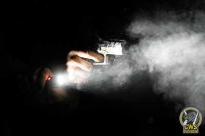 Pištoľ 7 <br /> Streľba pri zhoršených svetelných podmienkach - úroveň 1