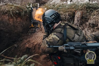 Taktika malého tímu 6<br /> (Small Units Tactics level 6)<br /> Trench Clearing Procedures