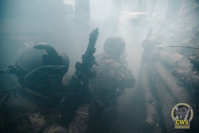 Taktika malého tímu 6<br /> (Small Units Tactics level 6)<br /> Trench Clearing Procedures