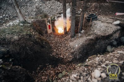 Taktika malého tímu 6<br /> (Small Units Tactics level 6)<br /> Trench Clearing Procedures